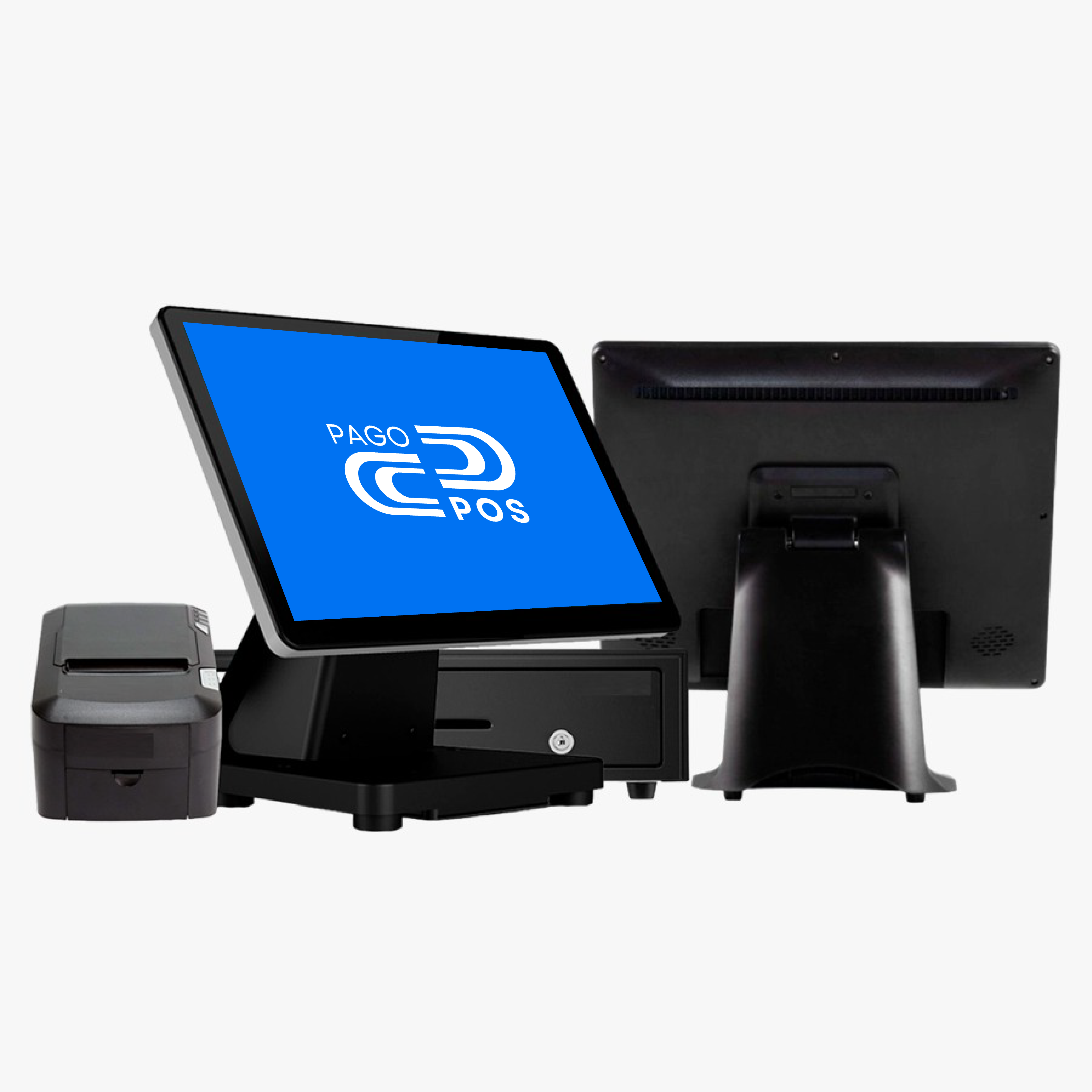 Cash Register display showing modern point of sale system